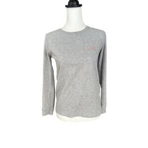 Vineyard Vines Kids Long Sleeve Shirt Gray Large